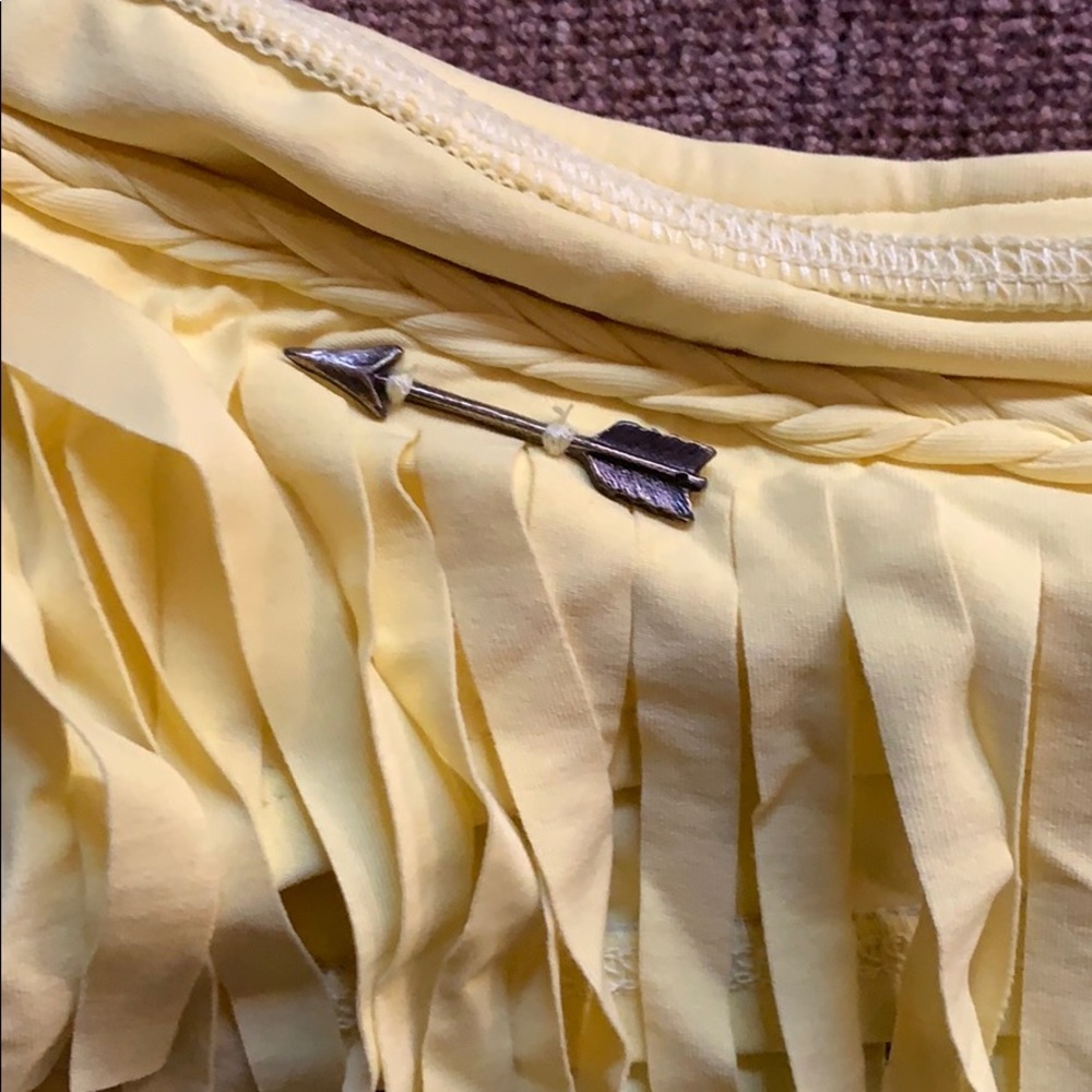 Boys And Arrows Fringe Bandeau Top (Brand New) - Picture 3 of 5